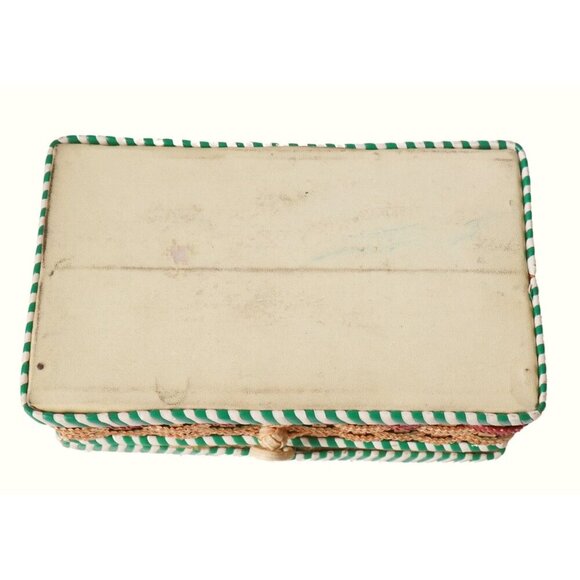 Vintage Wicker Small Sewing Basket - Picture 5 of 5